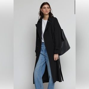 Oak + Fort Oversized Trench Coat